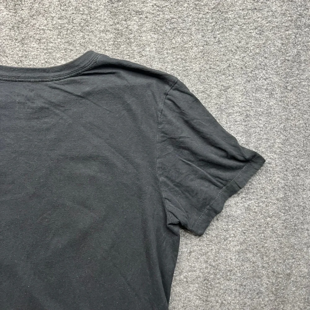 Nike Graphic T-Shirt Mens Large Black Short‎ Sleeve Big Logo Cotton Tee